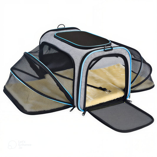Trasportino Rigido per Cani e Gatti - Misure da Cabina - FlexShell