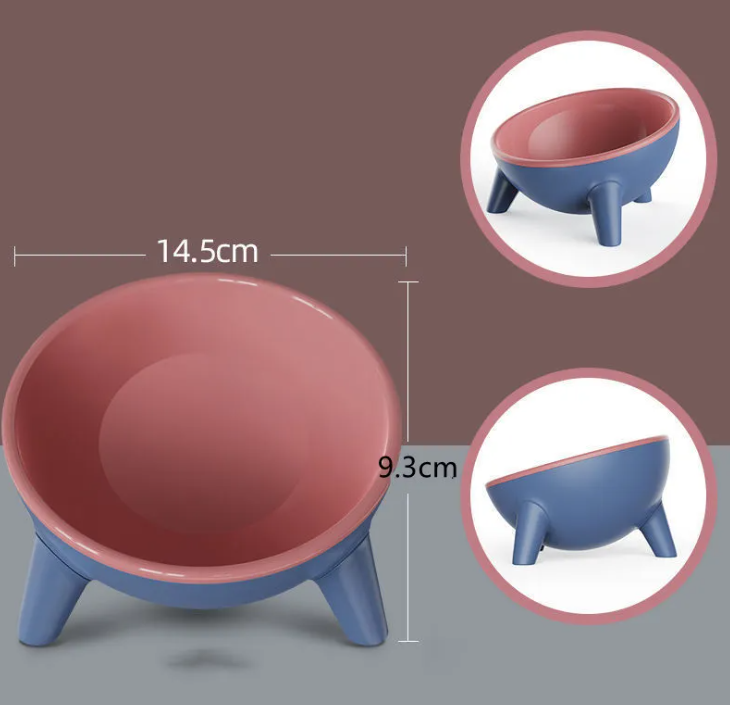 Comfy | Ciotola Rialzata Ergonomica per Cani e Gatti