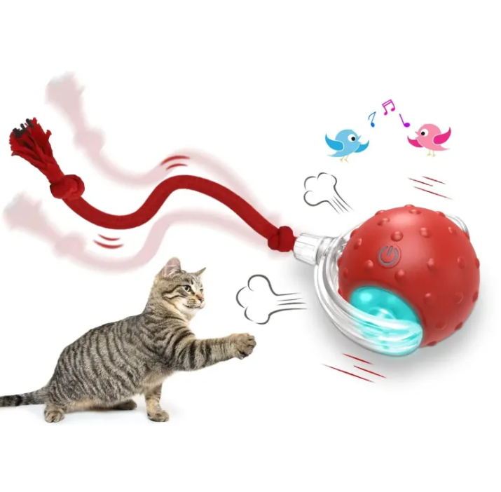 Zip Zap | Pallina Interattiva Rotolante per Gatti